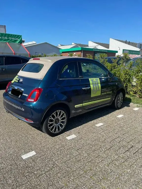 Gebraucht Fiat 500C Star 69 PS (50 kW) 2021 Blau Cabrio