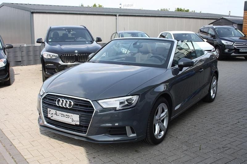 Grau Gebraucht 2016 Audi A3 Cabriolet Sport Cabrio | 17.500 € (Superpreis) - Bild 1/4
