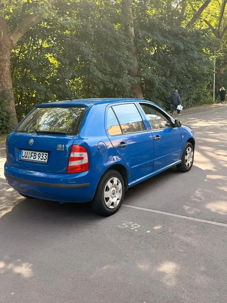 Gebraucht Skoda Fabia 55 PS (40 kW) 2005 Blau Kleinwagen