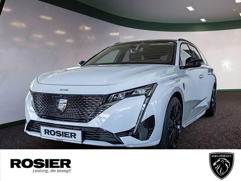 Weiss / okenit weiss Gebraucht 2025 Peugeot 308 GT Kombi | 38.995 € - Bild 1/4