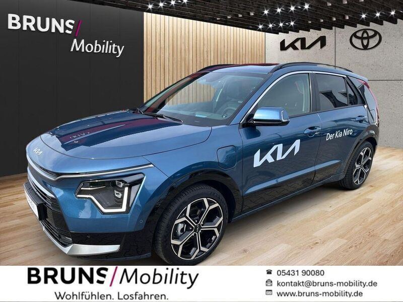 Blau Neu 2024 Kia Niro Spirit SUV | 37.990 € (Guter Preis) - Bild 1/4