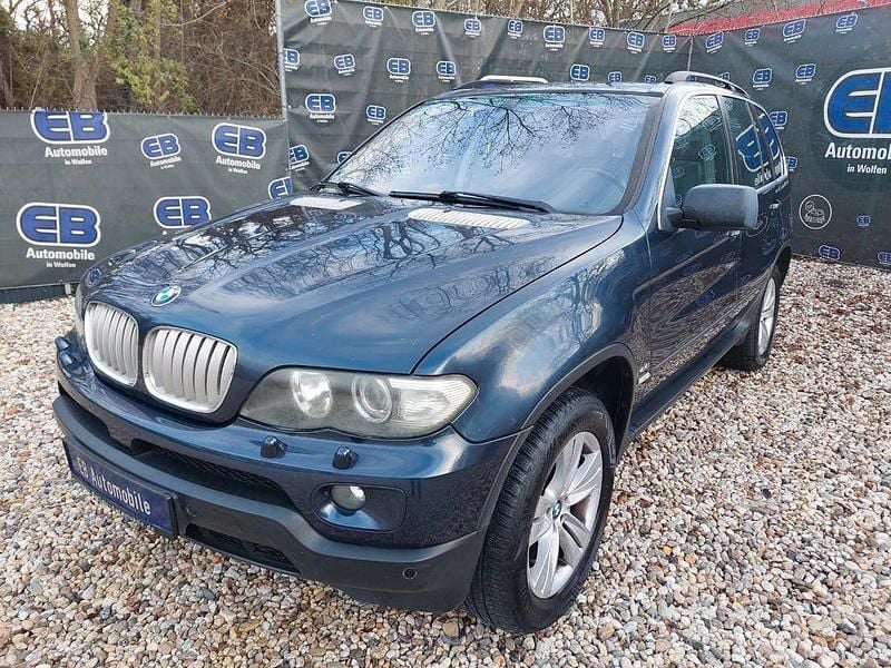 Blau Gebraucht 2005 BMW X5 Exclusive SUV | 4.444 € (Superpreis) - Bild 1/4
