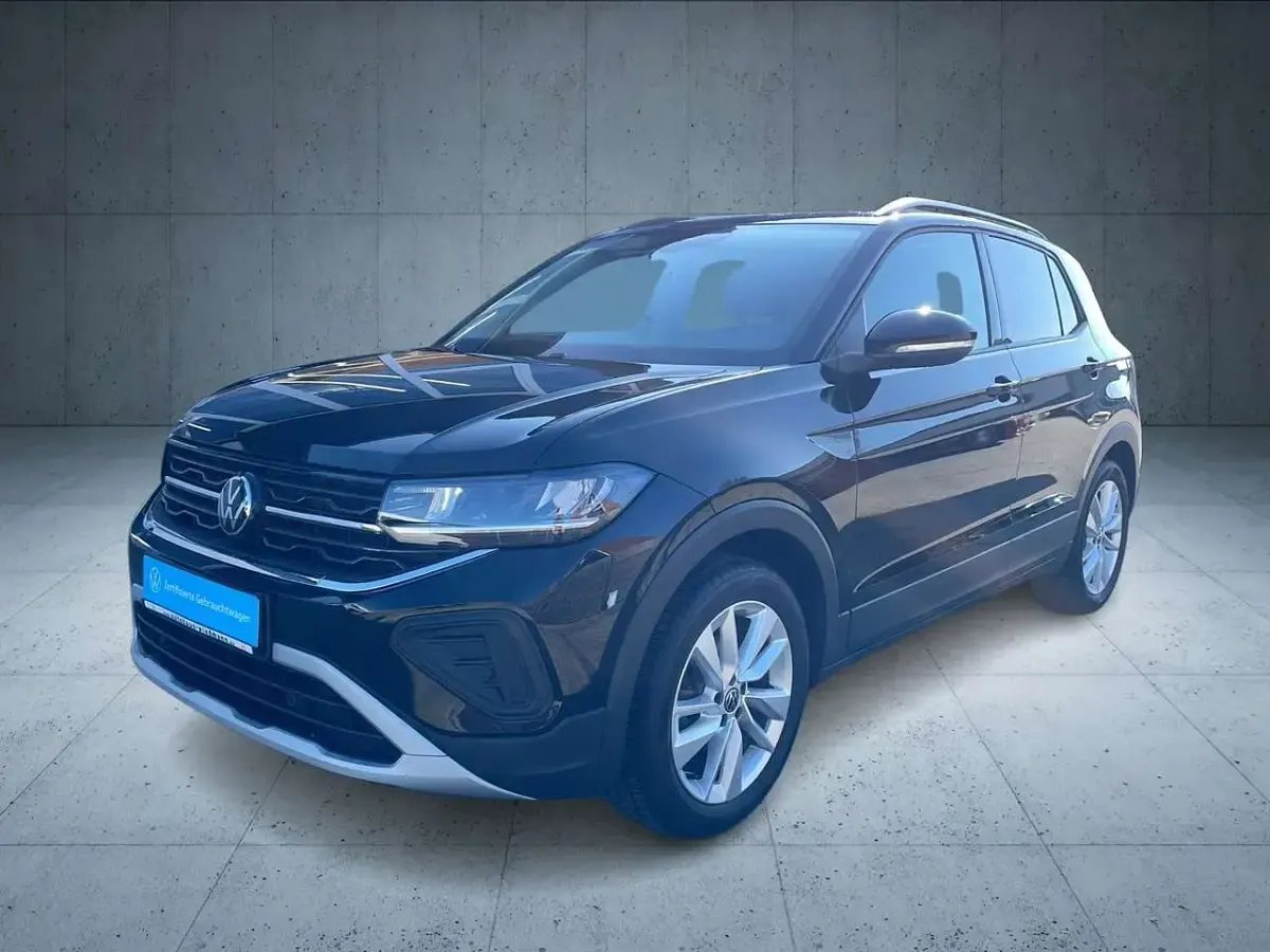 Gebraucht VW T-Cross Goal 95 PS (69 kW) 2025 Deep black perleffekt SUV