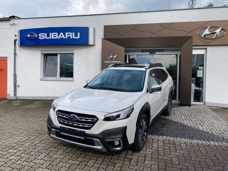 Crystal white pearl Neu 2025 Subaru Outback Platinum SUV | 44.990 € (Fairer Preis) - Bild 1/4