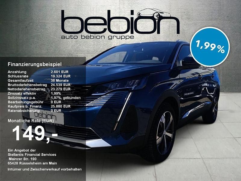 Gebraucht Peugeot 5008 Allure 131 PS (96 kW) 2023 Blau Van / Kleinbus