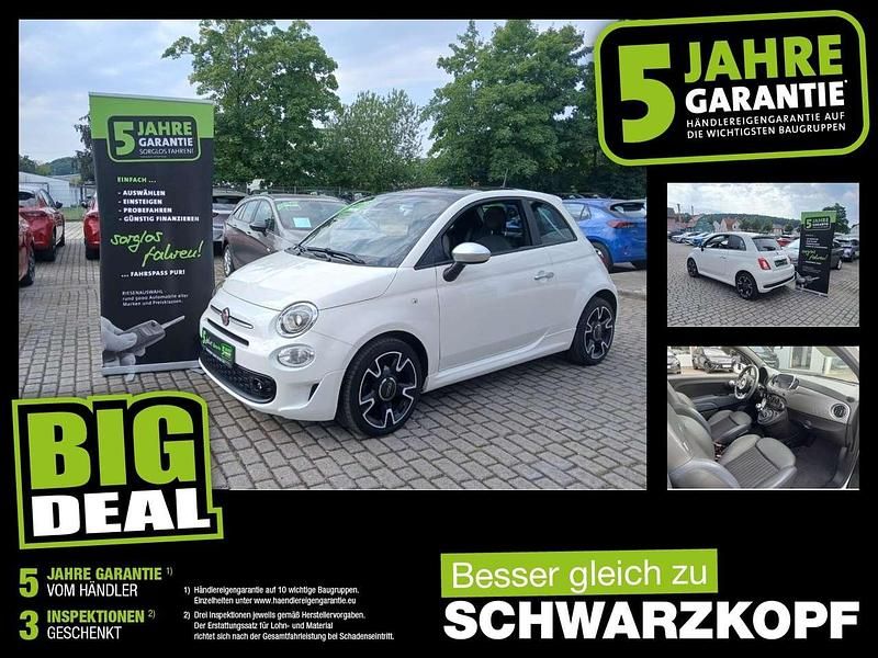 Weiß Gebraucht 2019 Fiat 500 Limousine | 12.870 € (Teuer) - Bild 1/4