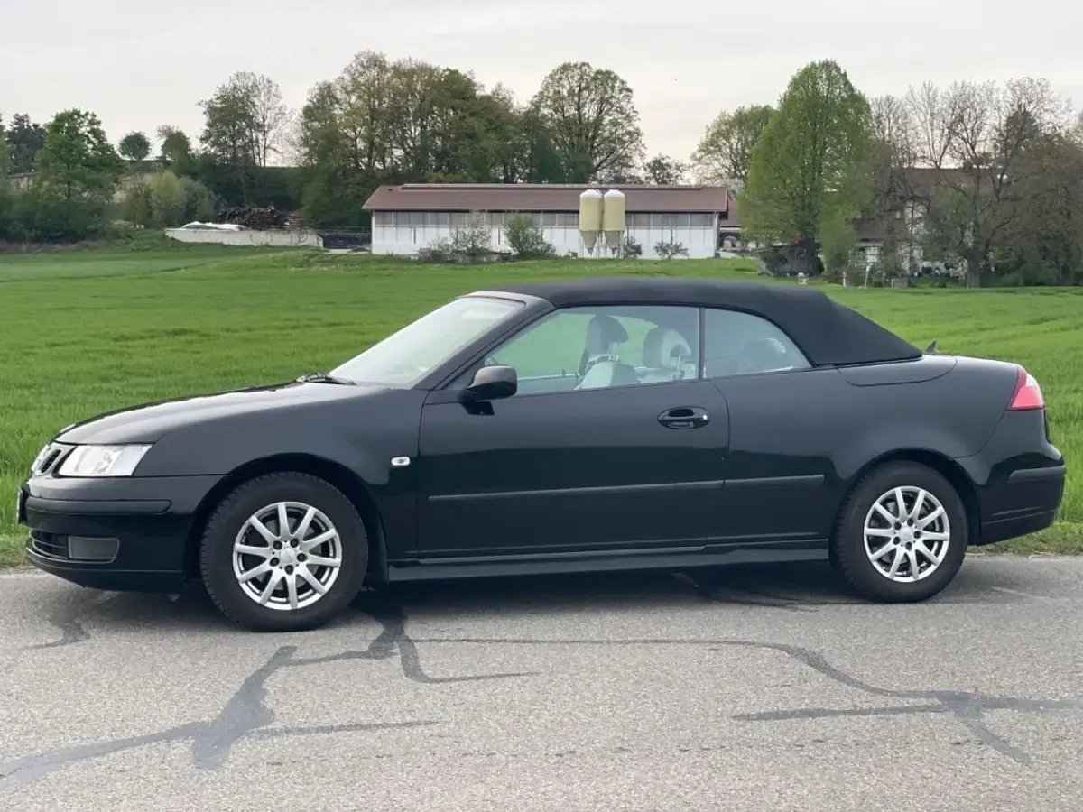 Używany Saab 9-3 Cabriolet Vector 150 KM (110 kW) 2007 Czarny Kabriolet