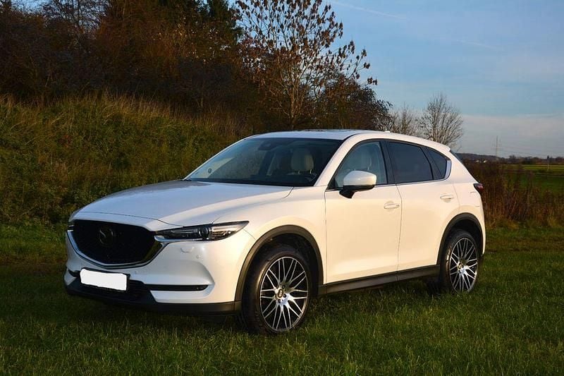 Weiß Gebraucht 2018 Mazda CX-5 Sports-Line SUV | 18.500 € (Guter Preis) - Bild 1/4