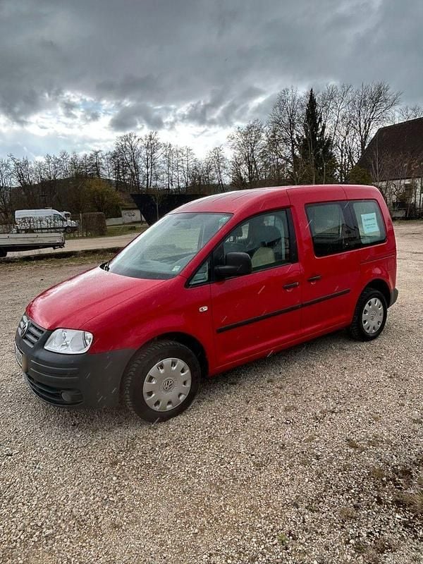 Gebraucht VW Caddy Life 102 PS (75 kW) 2009 Rot Van / Kleinbus