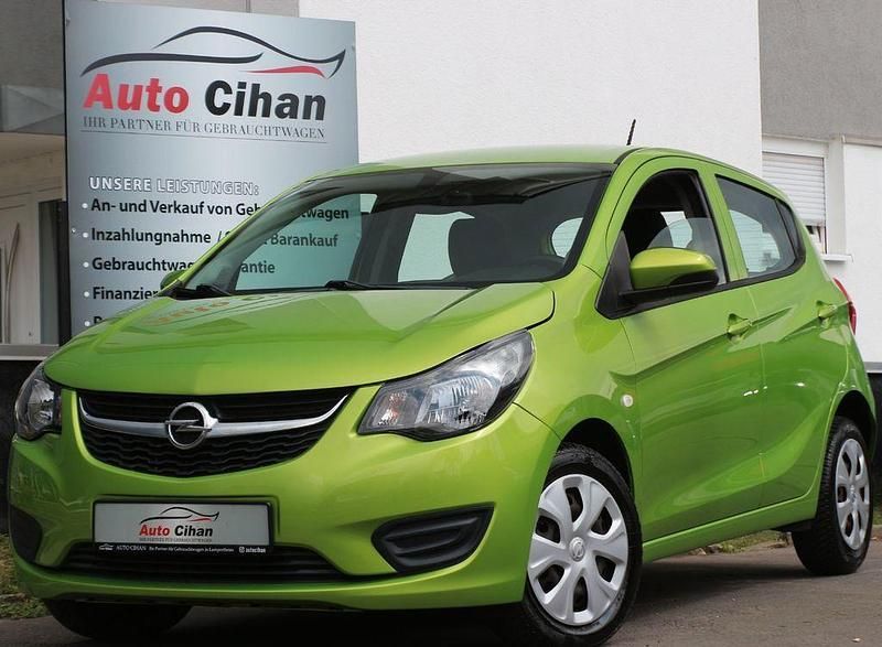 Grün Gebraucht 2016 Opel Karl Edition Kleinwagen | 6.990 € (Guter Preis) - Bild 1/4