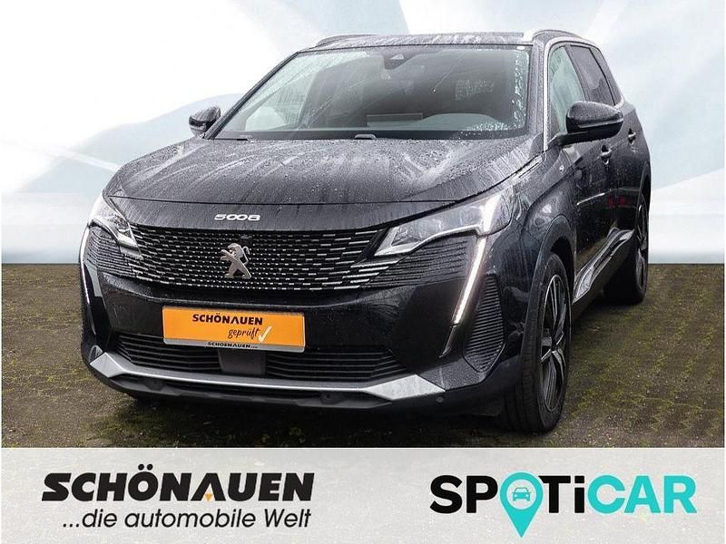Schwarz Gebraucht 2023 Peugeot 5008 GT Van / Kleinbus | 33.490 € (Teuer) - Bild 1/4
