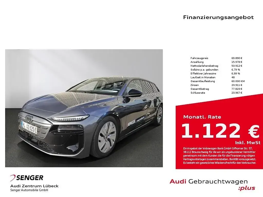 Gebraucht Audi A6 e-tron Ambiente 314 kW (428 PS) 2025 Kombi