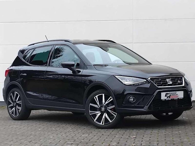 Gebraucht Seat Arona FR 110 PS (80 kW) 2021 Midnight schwarz metallic SUV