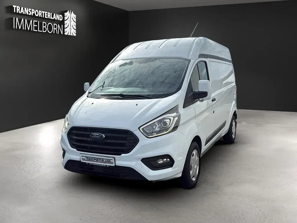 Gebraucht Ford Transit Custom Trend 131 PS (96 kW) 2021 Weiß Van / Kleinbus
