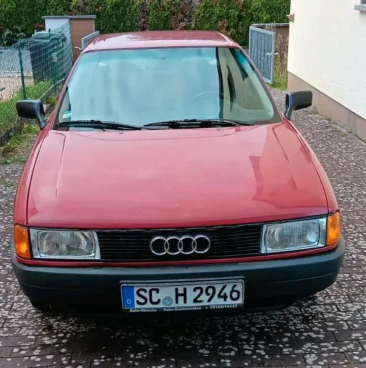 Gebraucht Audi 80 69 PS (50 kW) 1990 Rot Limousine