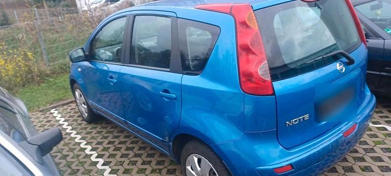 Gebraucht Nissan Note 88 PS (64 kW) 2008 Blau Kleinwagen