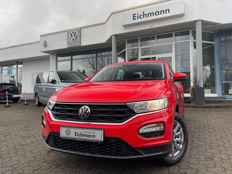 Gebraucht VW T-Roc Basis 110 PS (80 kW) 2021 Rot SUV