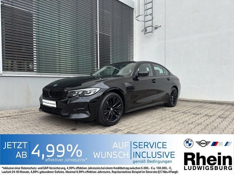 Schwarz Gebraucht 2022 BMW 318 Limousine | 27.690 € (Guter Preis) - Bild 1/4