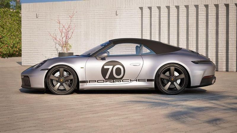 Neu Porsche 992 541 PS (397 kW) 2026 Silber Cabrio