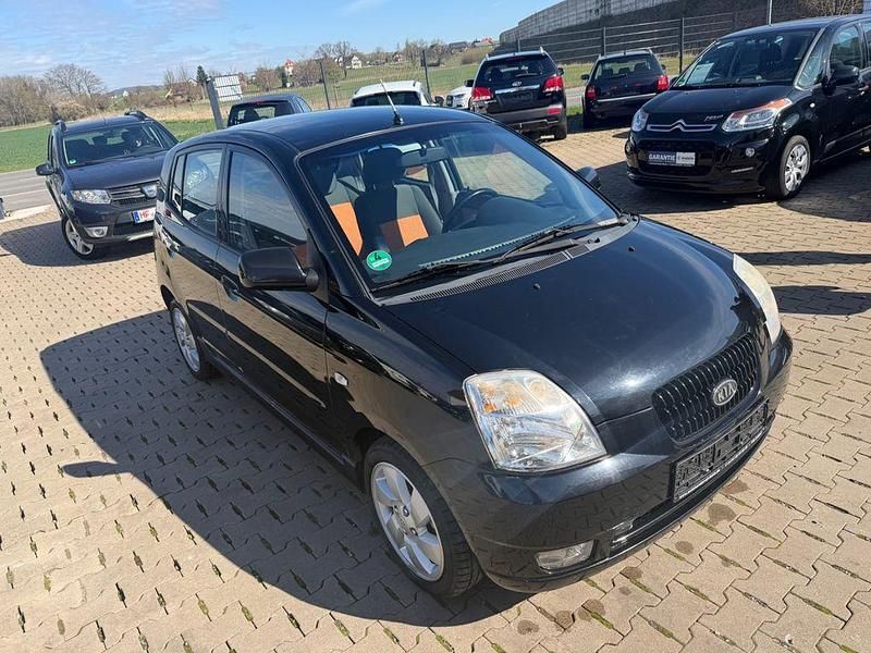 Gebraucht Kia Picanto EX 65 PS (47 kW) 2005 Schwarz Kleinwagen