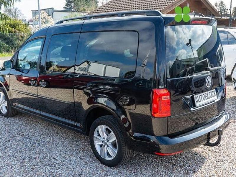 Gebraucht VW Caddy Maxi Comfortline 102 PS (75 kW) 2020 Schwarz Van / Kleinbus