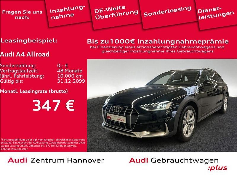 Brillantschwarz Gebraucht 2023 Audi A4 Allroad Ambiente Kombi | 29.350 € (Guter Preis) - Bild 1/4