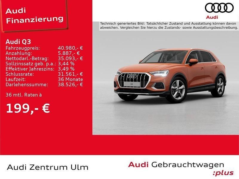 M9 pulsorange Gebraucht 2024 Audi Q3 Advanced Plus SUV | 40.980 € (Guter Preis) - Bild 1/2
