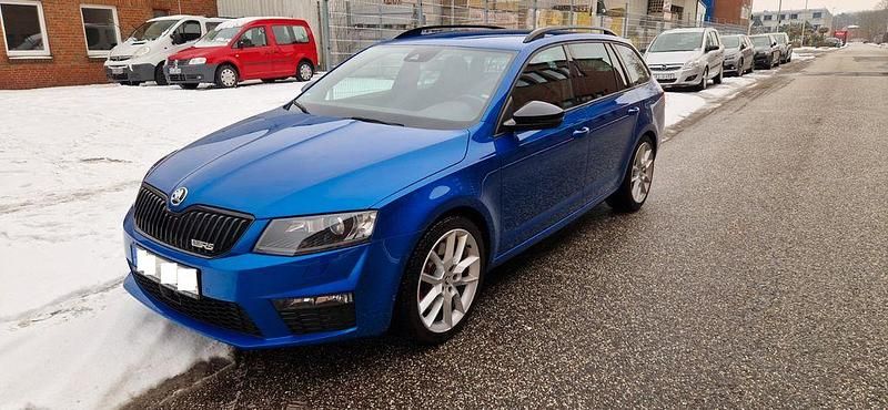 Gebraucht Skoda Octavia RS 184 PS (135 kW) 2017 Blau Limousine