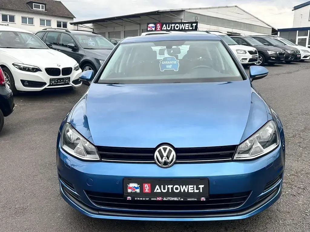 Gebraucht VW Golf VII S 105 PS (77 kW) 2013 Blau Limousine