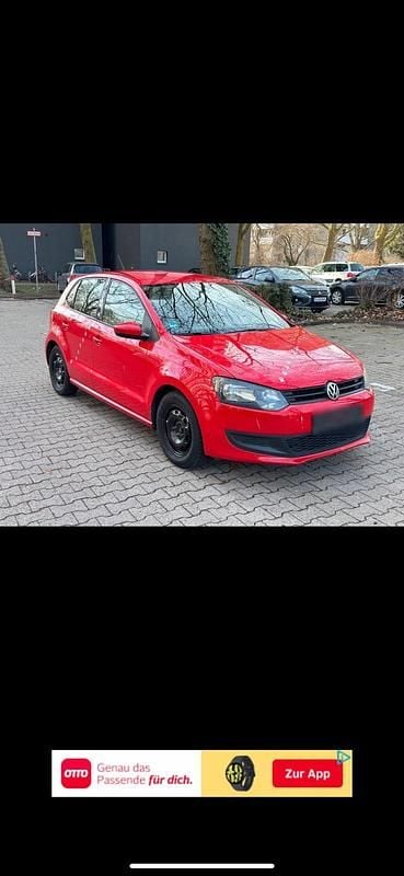 Gebraucht VW Polo 60 PS (44 kW) 2010 Rot Kleinwagen