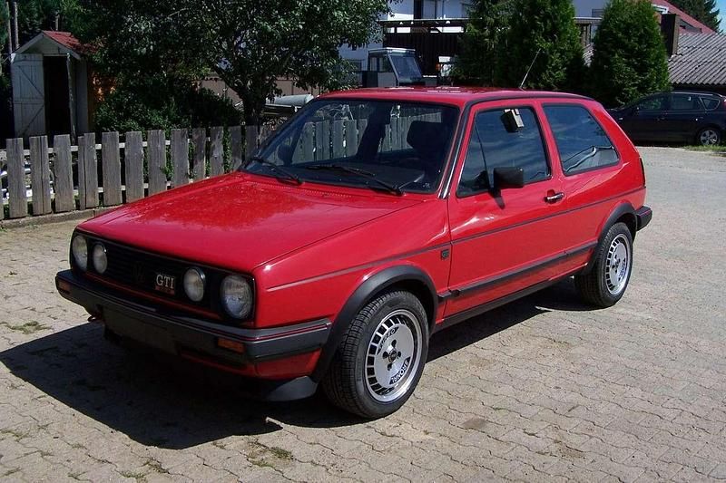 Rot Gebraucht 1986 VW Golf II Limousine | 14.850 € - Bild 1/4