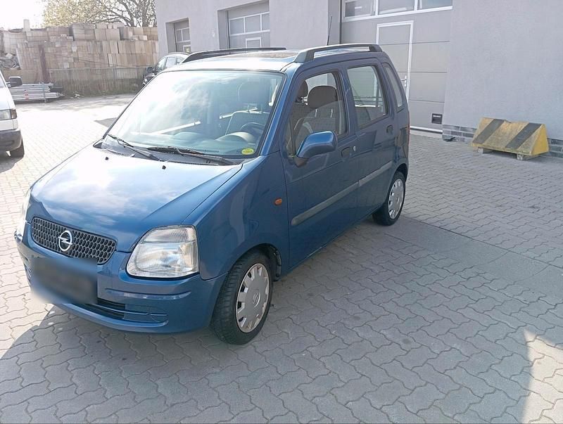 Gebraucht Opel Agila 75 PS (55 kW) 2001 Blau Van / Kleinbus