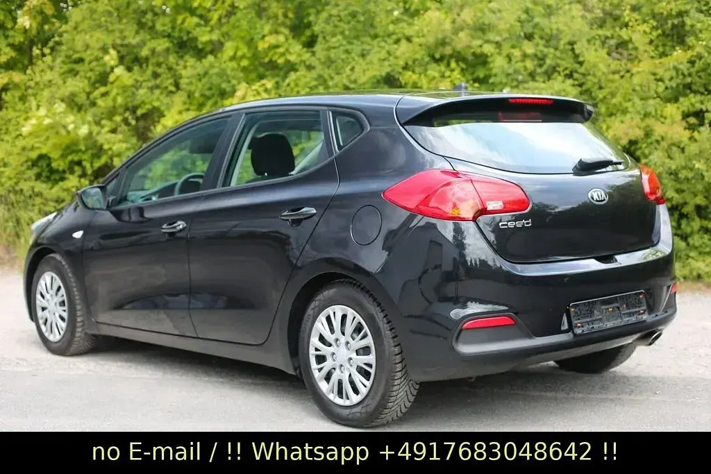 Gebraucht Kia Ceed 99 PS (72 kW) 2013 Schwarz Kleinwagen