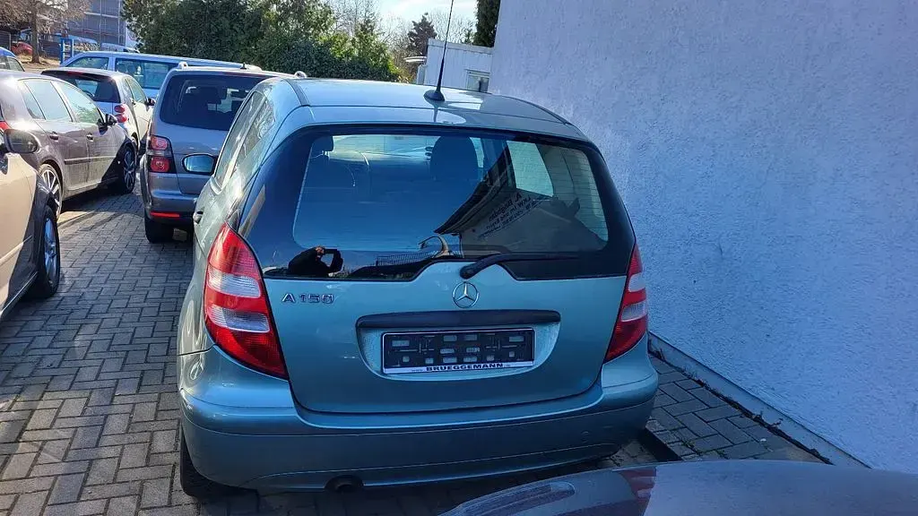 Brugt Mercedes A150 95 HK (69 kW) 2004 Blå Hatchback
