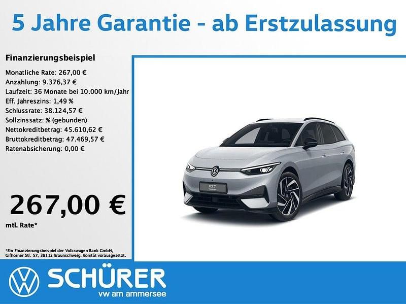 Gebraucht VW ID.7 Pro 210 kW (286 PS) 2025 Silber Kombi