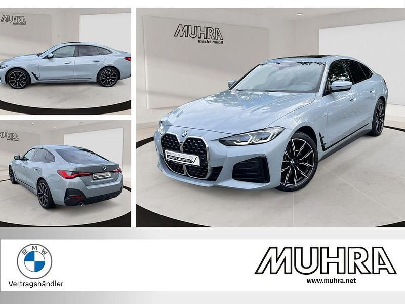 M brooklyn grau metallic Gebraucht 2022 BMW 420 Gran Coupé M Sport Coupé | 40.790 € (Fairer Preis) - Bild 1/4