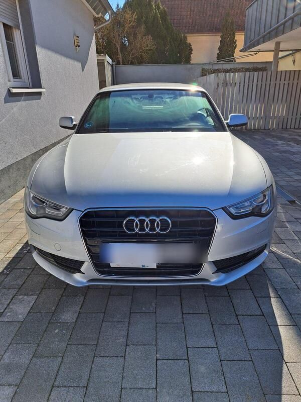 Silber Gebraucht 2014 Audi A5 Cabriolet Cabrio | 14.000 € (Superpreis) - Bild 1/4