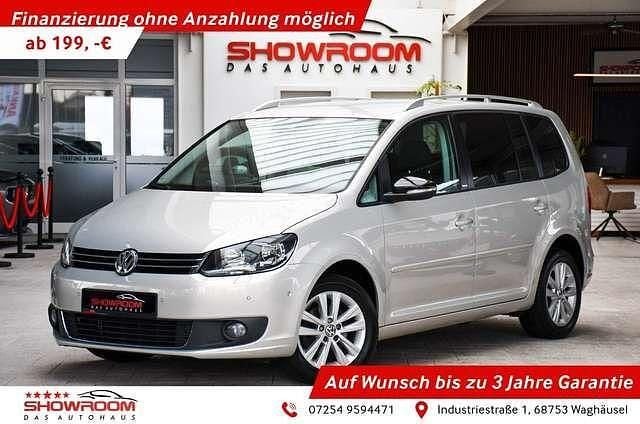 Gebraucht VW Touran Style 140 PS (102 kW) 2012 Gold Van / Kleinbus