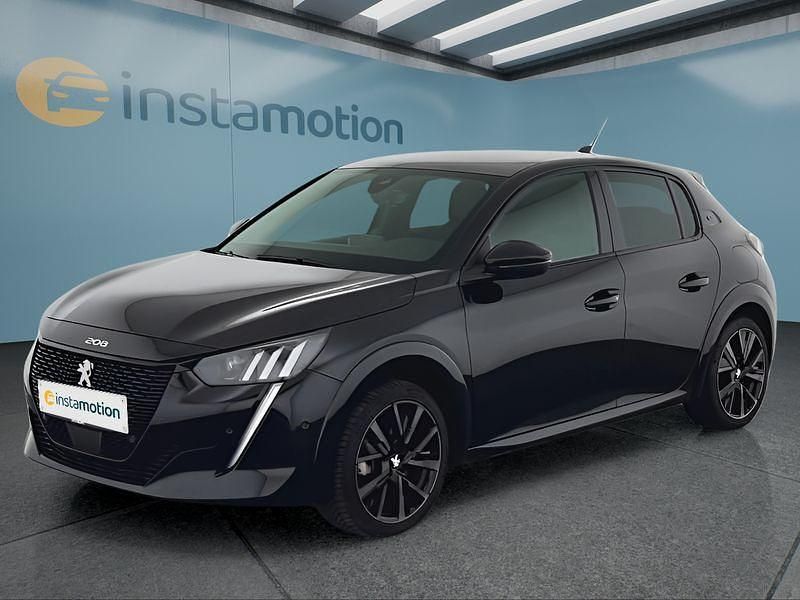 Schwarz Gebraucht 2023 Peugeot e-208 GTi Kleinwagen | 20.699 € (Fairer Preis) - Bild 1/4