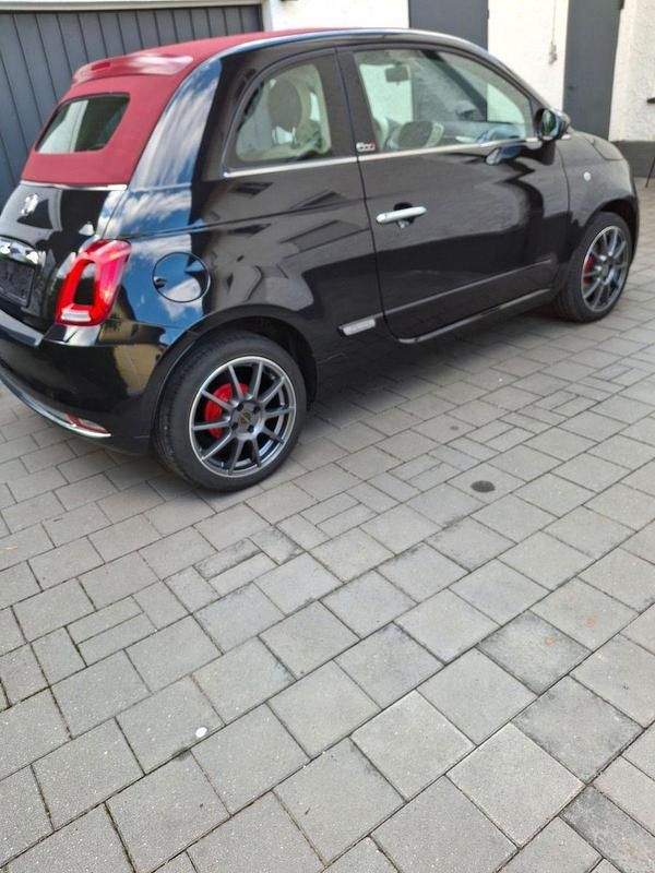 Schwarz Gebraucht 2019 Fiat 500C Lounge Cabrio | 10.500 € (Guter Preis) - Bild 1/4