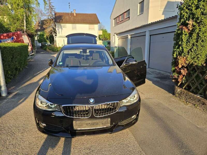Schwarz Gebraucht 2014 BMW 320 Gran Turismo Sport Line Limousine | 11.500 € (Guter Preis) - Bild 1/4