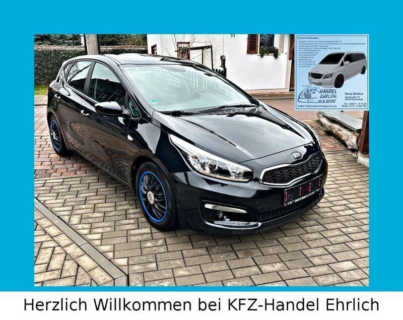 Schwarz Gebraucht 2017 Kia Ceed Edition 7 Kleinwagen | 7.499 € (Guter Preis) - Bild 1/4