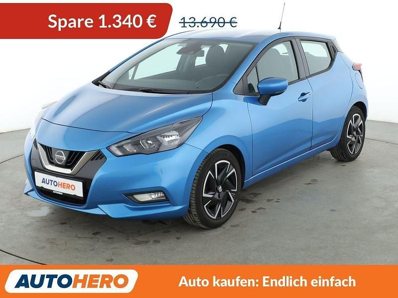 Blau Gebraucht 2021 Nissan Micra N-Way Kleinwagen | 12.350 € (Fairer Preis) - Bild 1/3