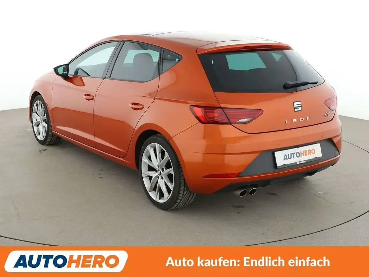 Gebraucht Seat Leon Beats 150 PS (110 kW) 2019 Orange Limousine