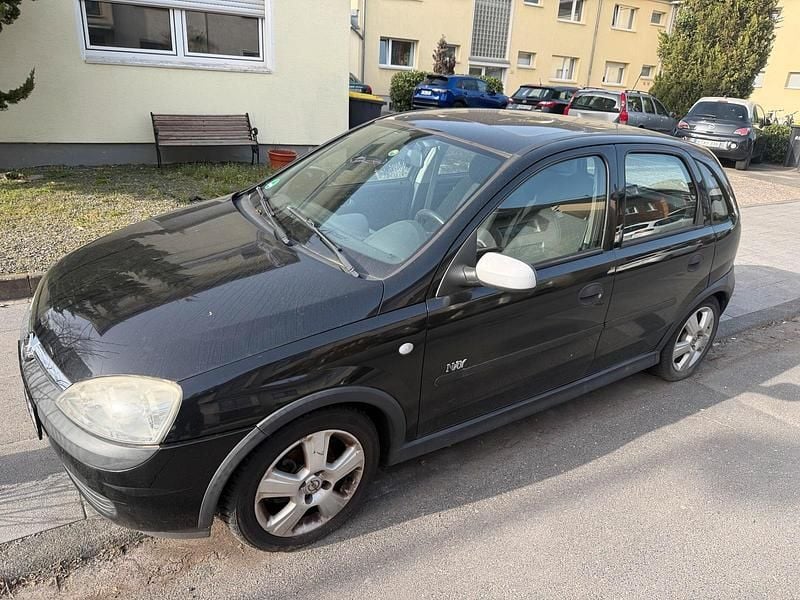 Gebraucht Opel Corsa 75 PS (55 kW) 2003 Schwarz Kleinwagen