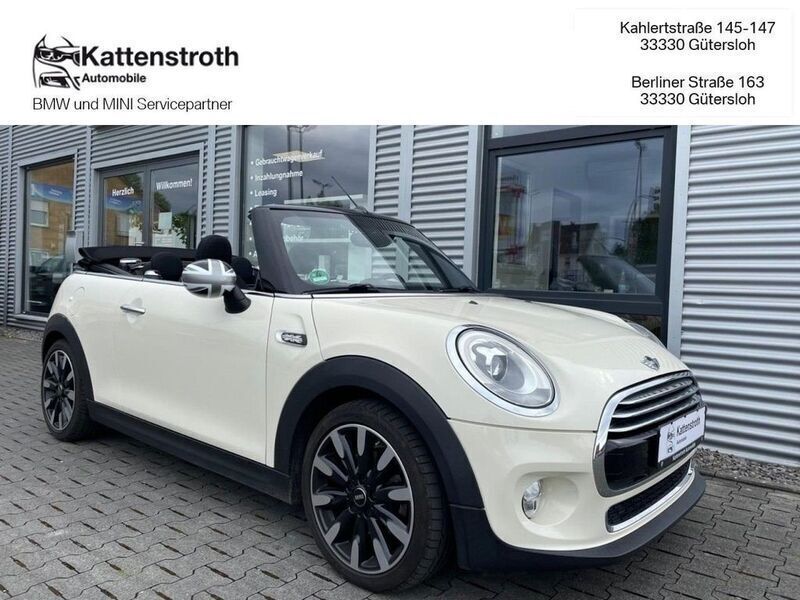 Weiß Gebraucht 2017 Mini Cooper Cabriolet Chili Cabrio | 18.390 € (Fairer Preis) - Bild 1/4