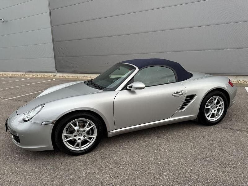 Silber Gebraucht 2007 Porsche Boxster Basis Cabrio | 18.900 € (Fairer Preis) - Bild 1/4