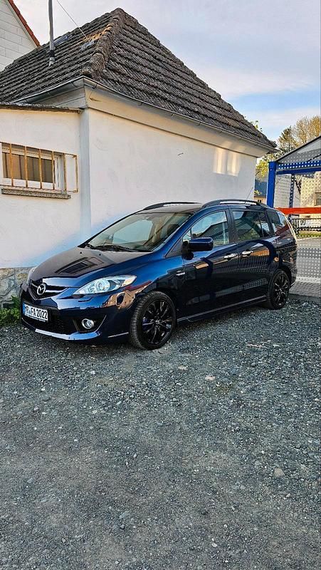 Blau Gebraucht 2010 Mazda 5 Van / Kleinbus | 7.500 € (Teuer) - Bild 1/4