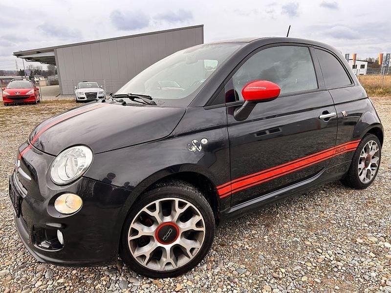 Schwarz Gebraucht 2014 Fiat 500 Abarth Kleinwagen | 5.199 € (Superpreis) - Bild 1/4