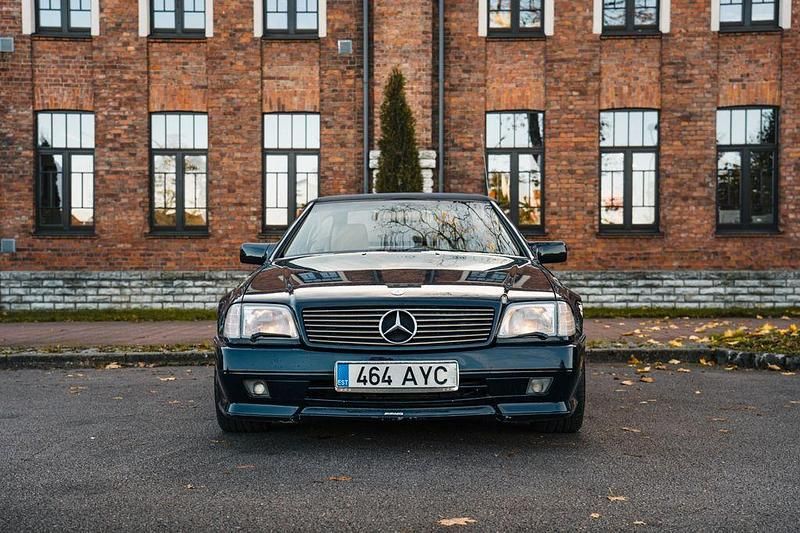 Gebraucht Mercedes SL600 394 PS (289 kW) 1993 Blau Cabrio